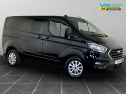 Black Used 2021 Ford Transit Custom Limited Van | £15,695 (Super price)