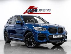 Blue Used 2021 BMW X3 M Sport SUV | £29,495 (Good price)