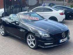 Black Used 2012 Mercedes SLK250 AMG Cabriolet | £5,999 (Fair price)