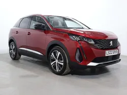 Red Used 2022 Peugeot 3008 Allure Premium Hatchback | £15,700 (Fair price)