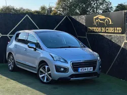 Silver Used 2014 Peugeot 3008 Allure Hatchback | £4,495 (Fair price)