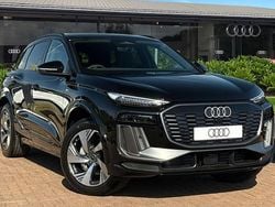 Black New 2025 Audi Q6 e-tron S-Line SUV | £60,780 (Super price)