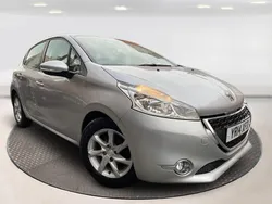 Silver Used 2014 Peugeot 208 Active Hatchback | £2,990 (Fair price)