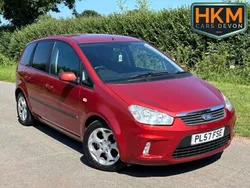 Red Used 2008 Ford C-MAX Zetec MPV | £3,995