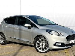 Silver Used 2021 Ford Fiesta Vignale Hatchback | £10,929
