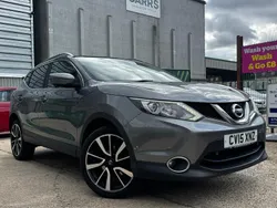 Grey Used 2015 Nissan Qashqai Tekna SUV | £3,200