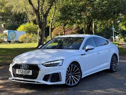 White Used 2021 Audi A5 Sportback S-Line Hatchback | £23,345 (Fair price)