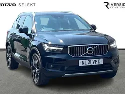 Onyx black Used 2021 Volvo XC40 Inscription SUV | £26,890 (Fair price)
