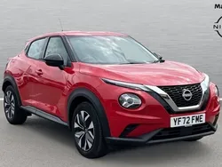Red Used 2022 Nissan Juke Acenta SUV | £13,920 (Fair price)