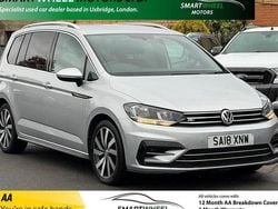 Silver Used 2018 VW Touran R-line MPV | £13,240 (Fair price)