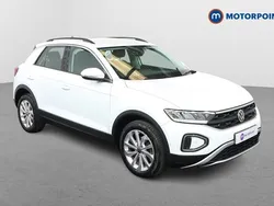 White Used 2022 VW T-Roc Life SUV | £17,999 (Fair price)