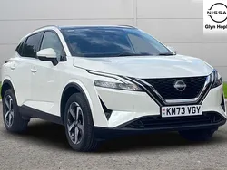 White Used 2023 Nissan Qashqai N-Connecta SUV | £19,716 (A bit pricey)