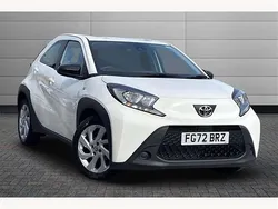 White Used 2022 Toyota Aygo PURE Hatchback | £11,050 (Fair price)