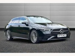 Black Used 2024 Mercedes CLA200 AMG Line Premium Estate | £28,981 (A bit pricey)