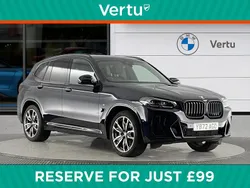 Black Used 2022 BMW X3 M Sport SUV | £33,423 (Fair price)