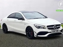 White Used 2017 Mercedes CLA45 AMG AMG Coupe | £20,899 (Fair price)