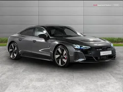 Grey Used 2021 Audi RS e-tron GT Black Edition Sedan | £59,999 (Fair price)