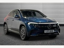 Blue Used 2022 Mercedes EQA250 AMG Line Premium SUV | £23,950 (Fair price)