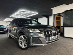 Grey Used 2021 Audi Q7 S-Line SUV | £36,995 (Fair price)