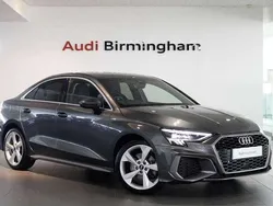 Daytona grey pearlescent Used 2021 Audi A3 S-Line Sedan | £18,950 (Fair price)