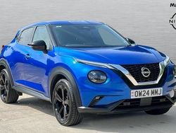 Blue Used 2024 Nissan Juke Tekna SUV | £18,097 (Fair price)