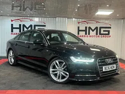 Black Used 2016 Audi A6 S-Line Sedan | £8,795 (Fair price)