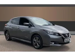 Grey Used 2018 Nissan Leaf Tekna Hatchback | £7,435 (Good price)