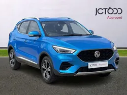 Blue Used 2022 MG ZS Excite Sedan | £14,172 (Fair price)