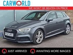 Grey Used 2018 Audi A3 Sportback S-Line Hatchback | £12,992 (Good price)