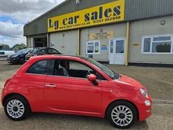Pink Used 2017 Fiat 500 Lounge Hatchback | £6,995 (A bit pricey)
