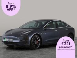 Grey Used 2020 Tesla Model 3 Performance Sedan | £18,846 (Good price)