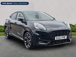 Black Used 2023 Ford Puma ST-Line X Hatchback | £16,368 (Fair price)
