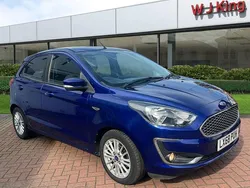 Deep impact blue Used 2018 Ford Ka Zetec Hatchback | £7,265 (Fair price)