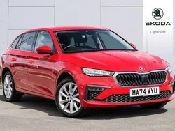Velvet red metallic Used 2024 Skoda Scala SE L Hatchback | £20,990