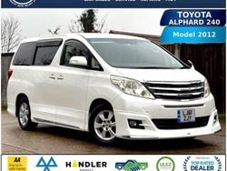 White Used 2012 Toyota Alphard MPV | £11,150 (Super price)