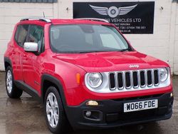 Red Used 2016 Jeep Renegade Limited SUV | £8,499 (Fair price)
