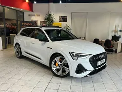 White Used 2021 Audi e-tron Premium SUV | £22,995