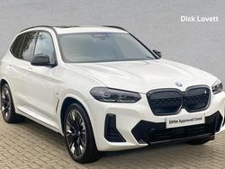White Used 2022 BMW iX3 M Sport SUV | £32,023 (Fair price)