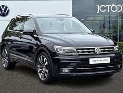 Black Used 2017 VW Tiguan R-line SUV | £18,618 (Fair price)