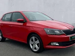 Red Used 2015 Skoda Fabia SE L Hatchback | £10,450 (Fair price)