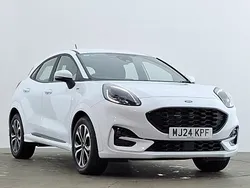 White New 2024 Ford Puma Gen-E ST-Line Hatchback | £21,298