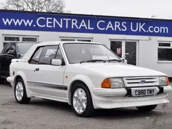 White Used 1986 Ford Escort SE Cabriolet | £14,995