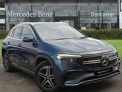 Blue Used 2021 Mercedes EQA250 AMG line SUV | £19,250 (Fair price)