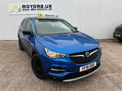 Blue Used 2018 Vauxhall Grandland X SUV | £7,999 (Super price)