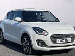 White Used 2018 Suzuki Swift SZ5 Hatchback | £7,250 (Fair price)