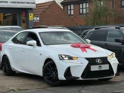 White Used 2017 Lexus IS300h Sport Line Sedan | £10,490 (Fair price)