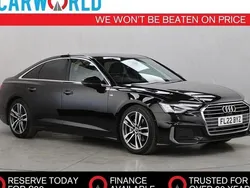 Black Used 2022 Audi A6 S-Line Sedan | £18,990 (Good price)