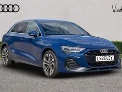 Blue Used 2025 Audi A3 e-tron S-Line Hatchback | £29,116 (A bit pricey)