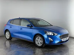 Blue Used 2022 Ford Focus Titanium Hatchback | £13,050 (Good price)
