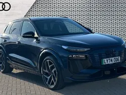 Blue Used 2024 Audi Q6 e-tron Sport SUV | £56,193